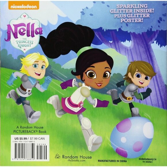 The Great Egg Race Nella the Princess Knight Paperback Carbone 9781524768850 NEW - Picture 2 of 6